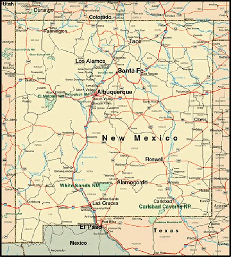 new mexico cities and towns.